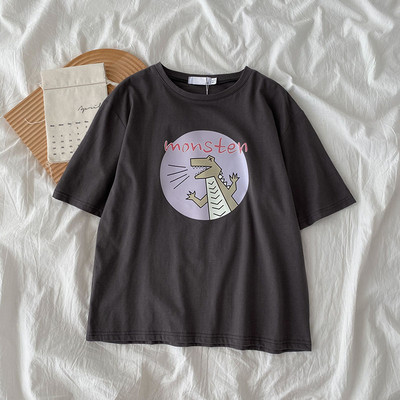 Γυναικείο μπλουζάκι με απλικέ δεινοσαύρων