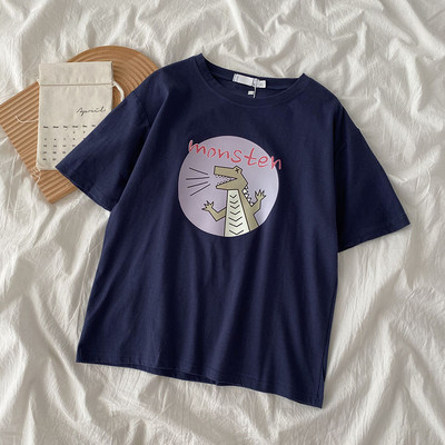 Γυναικείο μπλουζάκι με απλικέ δεινοσαύρων