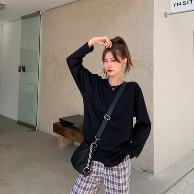 Proljetno-jesen široka majica dugih rukava