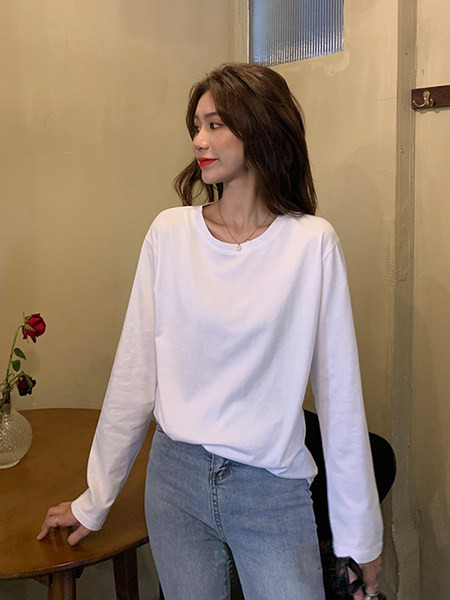 Proljetno-jesen široka majica dugih rukava