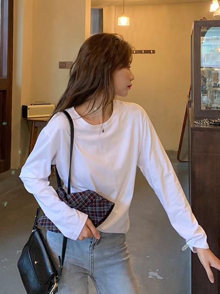 Proljetno-jesen široka majica dugih rukava