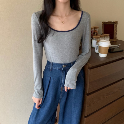 Μπλούζα άνοιξη-φθινόπωρο με μακριά μανίκια