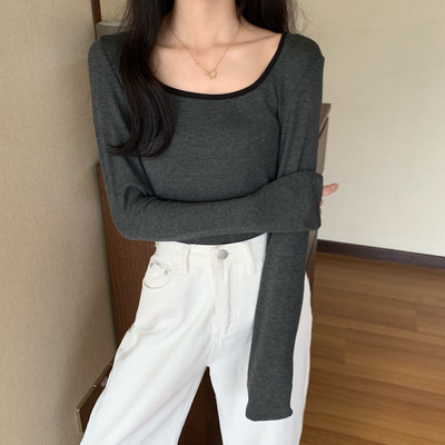 Μπλούζα άνοιξη-φθινόπωρο με μακριά μανίκια