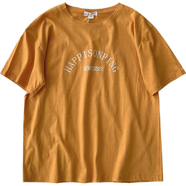 Γυναικείο μπλουζάκι με απλικέ και κοντό μανίκι