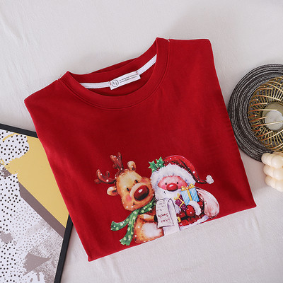 Νέο μοντέλο γυναικείο μπλουζάκι με απλικέ σε τέσσερα χρώματα