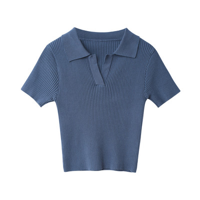 Νέο μοντέλο κοτλέ, γυναικεία μπλούζα με κοντά μανίκια