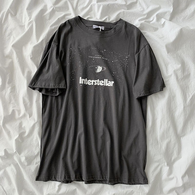 Casual γυναικείο μπλουζάκι με επιγραφή απλικέ