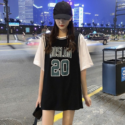 Γυναικεία casual μπλούζα με το φαρδύ μοντέλο