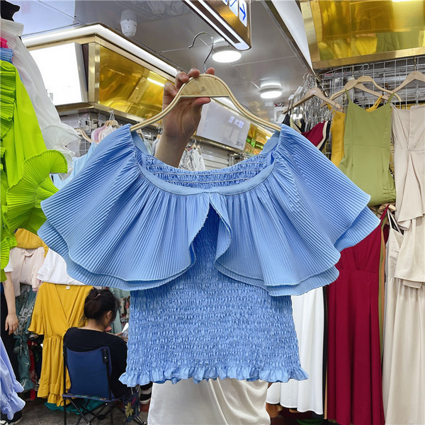 Novi model ženske bluze sa lađa izrezom - u više boja