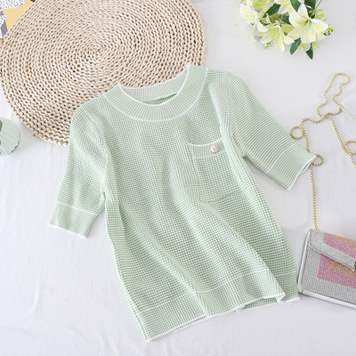 Νέα γυναικεία ριγέ μπλούζα με κουμπιά