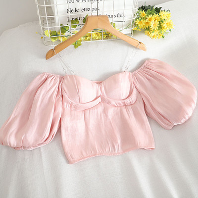 Γυναικεία μπλούζα με τιράντες