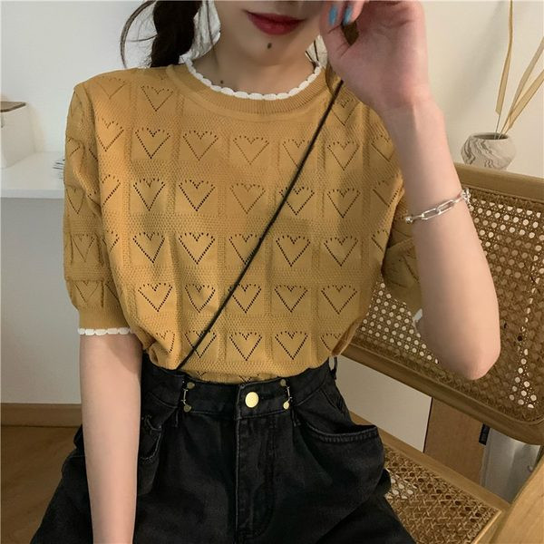 Ženska tanka pletena bluza s rukavima