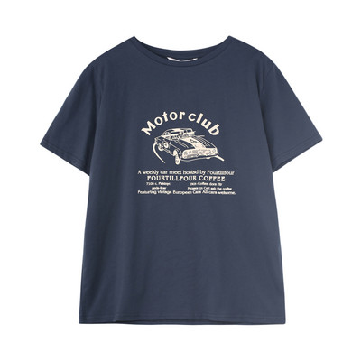 Νέο μοντέλο γυναικείο μπλουζάκι σε φαρδύ μοντέλο με τύπωμα