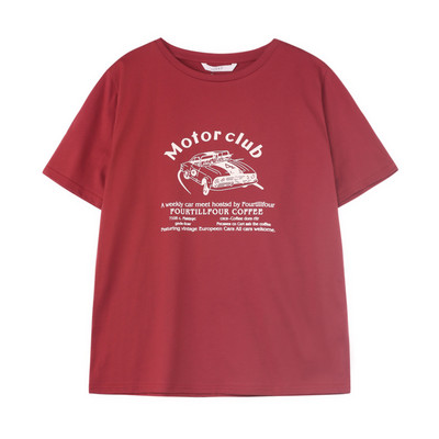 Νέο μοντέλο γυναικείο μπλουζάκι σε φαρδύ μοντέλο με τύπωμα