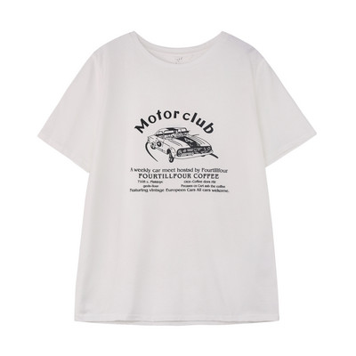 Νέο μοντέλο γυναικείο μπλουζάκι σε φαρδύ μοντέλο με τύπωμα