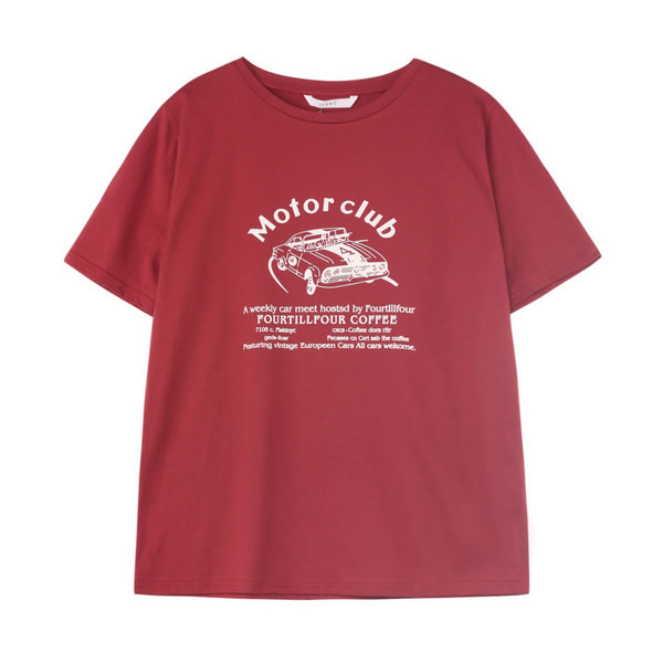 Νέο μοντέλο γυναικείο μπλουζάκι σε φαρδύ μοντέλο με τύπωμα