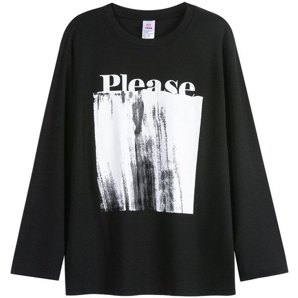 Proljetna široka bluza s aplikacijom