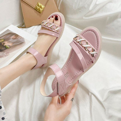 Νέο μοντέλο γυναικεία σανδάλια κατασκευασμένα από faux δέρμα διάφορα μοντέλα