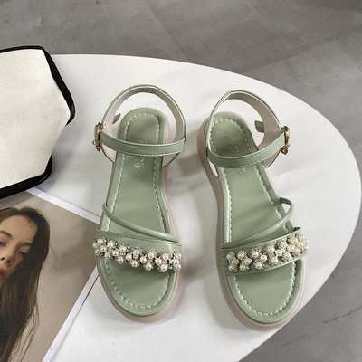 Ženske casual sandale sa remenom od eko kože