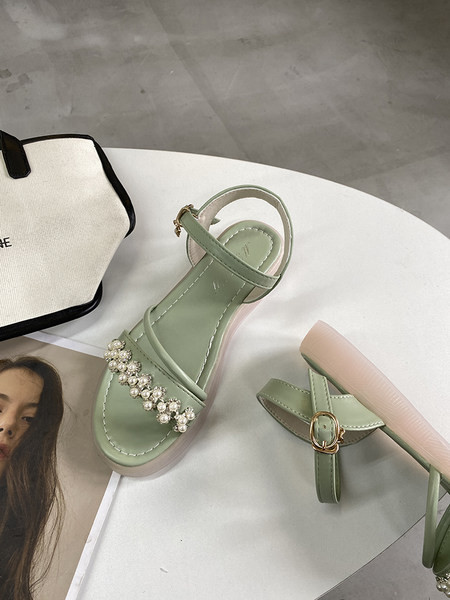 Ženske casual sandale sa remenom od eko kože