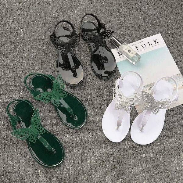 Ženske sandale između prstiju sa 3D dekoracijom