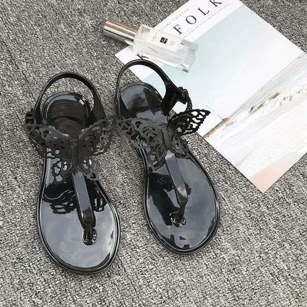 Ženske sandale između prstiju sa 3D dekoracijom