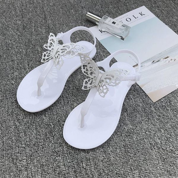 Ženske sandale između prstiju sa 3D dekoracijom