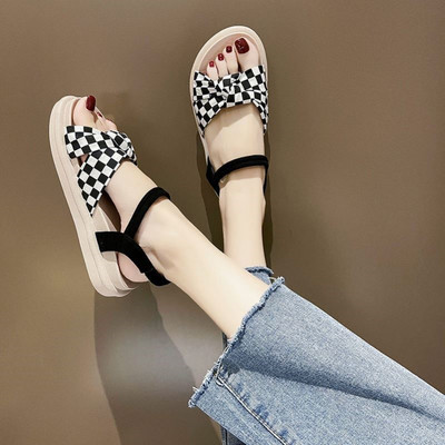 Ležerne ženske sandale sa visokom platformom