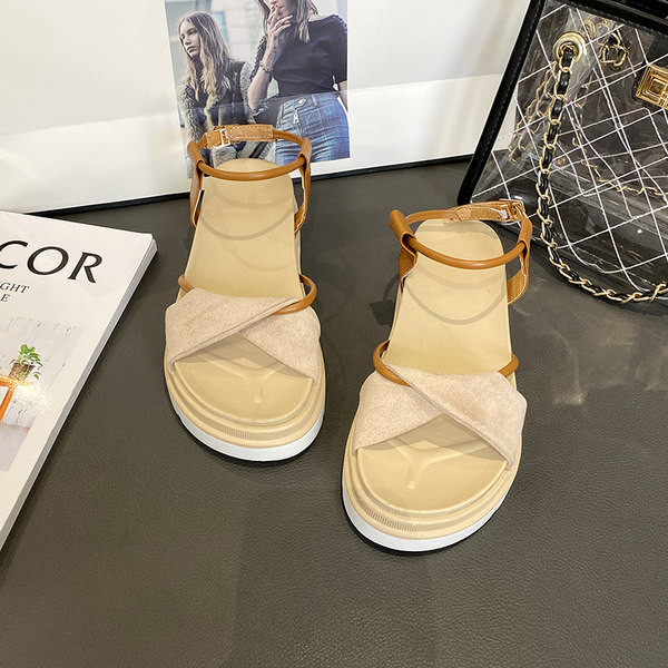 Ženske sandale od eko kože sa platformom 3 cm