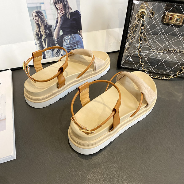 Ženske sandale od eko kože sa platformom 3 cm