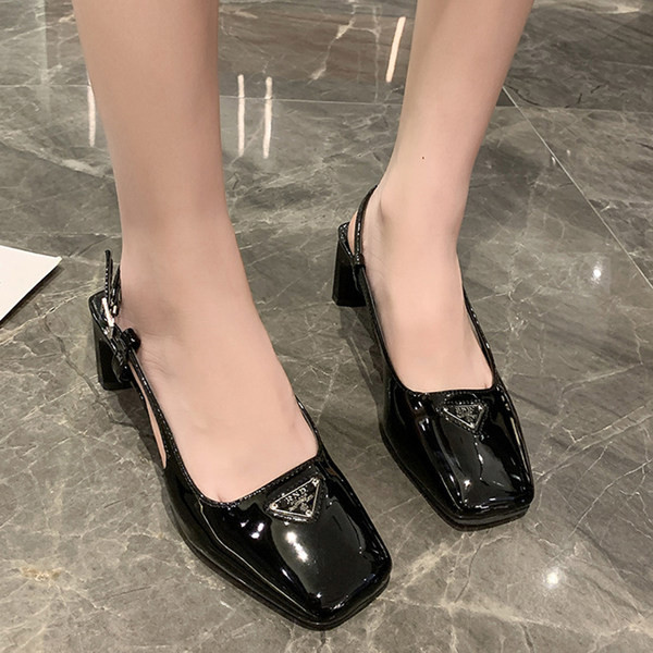 Novi model ženskih sandala na visoku petu 6 cm - dvije boje