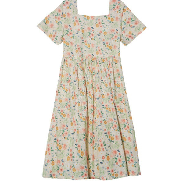 Ženska haljina sa cvjetnim uzorkom za trudnice