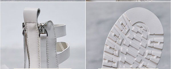 Νέο μοντέλο γυναικεία σανδάλια με φερμουάρ