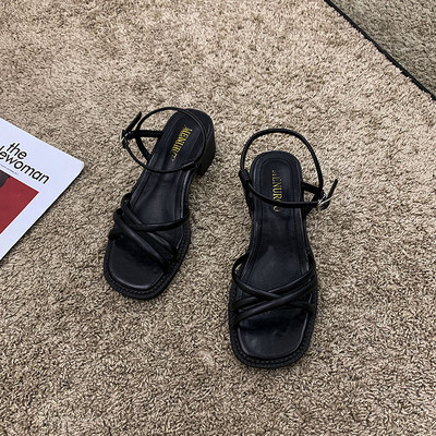 Νέο μοντέλο γυναικεία casual σανδάλια με λουράκια σε διάφορα χρώματα