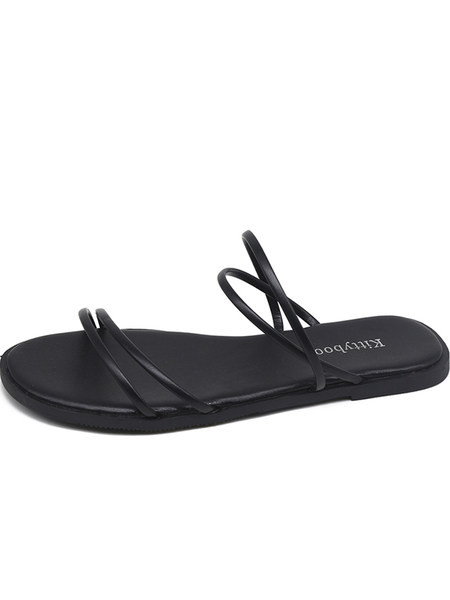 Novi model ženskih ležernih sandala sa tankim remenčićima i ravnim đonom