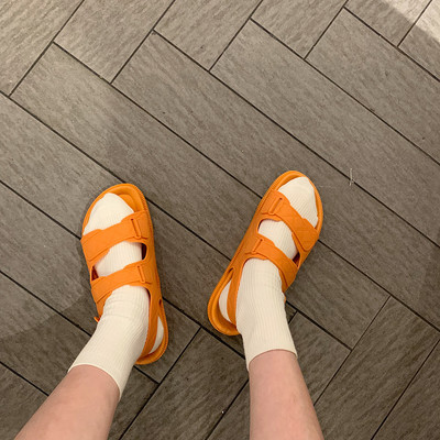 Γυναικεία casual σανδάλια με στερέωση βελκρό