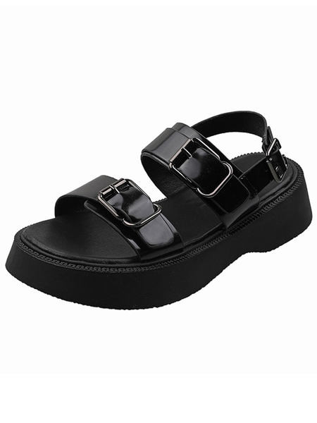 Γυναικεία έκο δερμάτινα σανδάλια - δύο μοντέλα