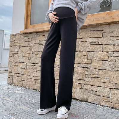 Naiste stiilsed sirged püksid rasedatele