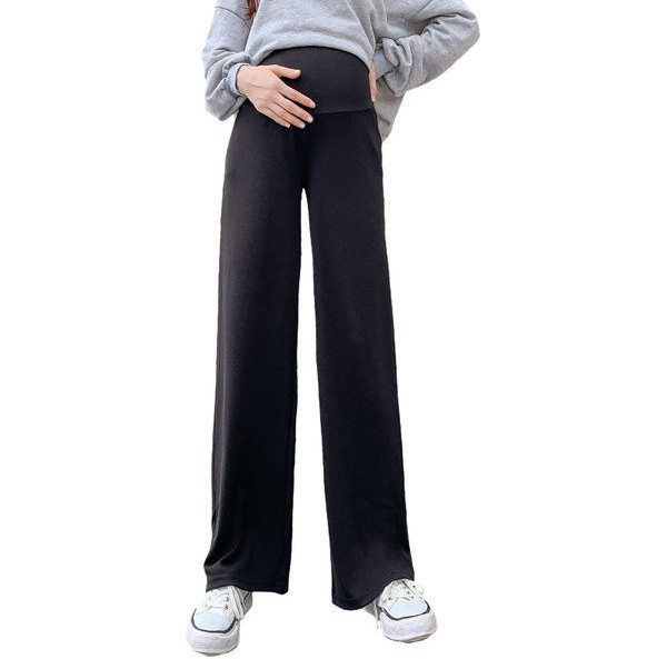 Naiste stiilsed sirged püksid rasedatele