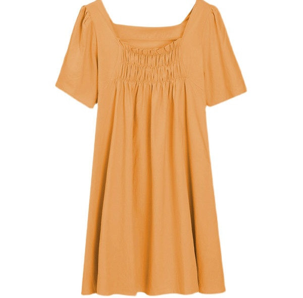 Ženska haljina obični široki model za trudnice