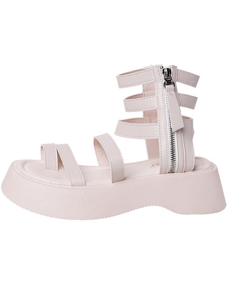 Νέο μοντέλο καλοκαιρινά σανδάλια σε ρωμαϊκό στιλ με υψηλή πλατφόρμα