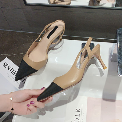 Šiljati model ženskih sandala na tanku petu od 8 cm