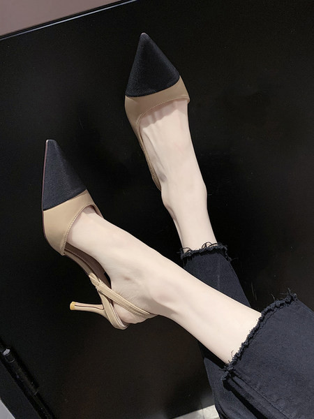 Šiljati model ženskih sandala na tanku petu od 8 cm