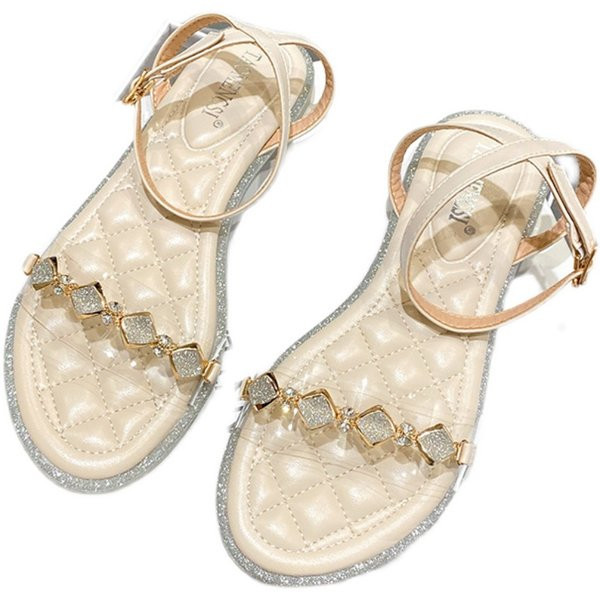 Novi model ležernih sandala sa metalnim elementom u tri boje