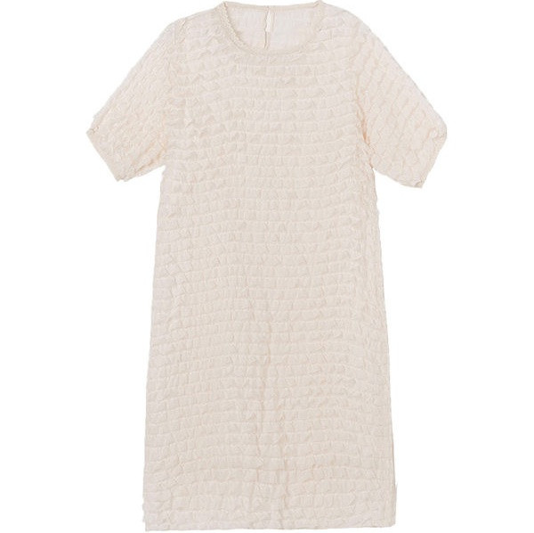 Κομψό φόρεμα ίσιο μοντέλο με οβάλ λαιμόκοψη για εγκύους