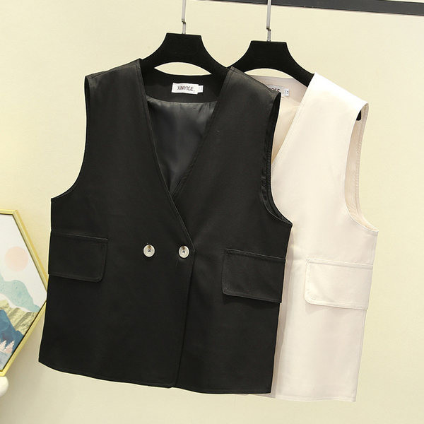 Νέο μοντέλο γυναικείο γιλέκο με απομίμηση τσεπών