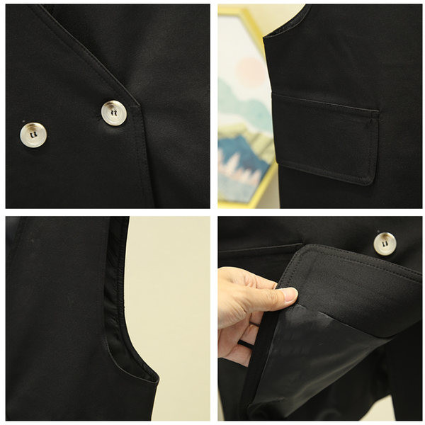 Νέο μοντέλο γυναικείο γιλέκο με απομίμηση τσεπών