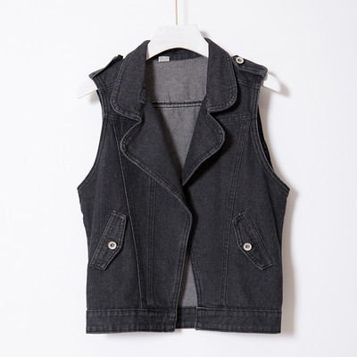 Γυναικείο γιλέκο για την άνοιξη με γιακά