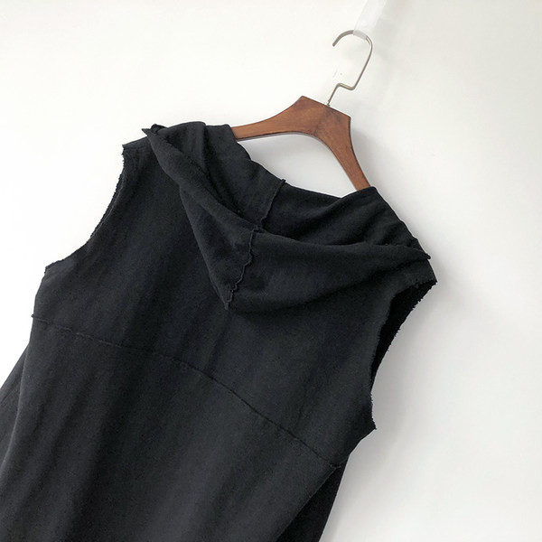 Γυναικείο γιλέκο casual με τσέπες