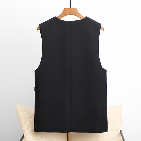 Γυναικείο γιλέκο με ασύμμετρη στερέωση